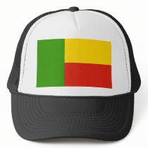 Benin High quality Flag Mesh Hat
