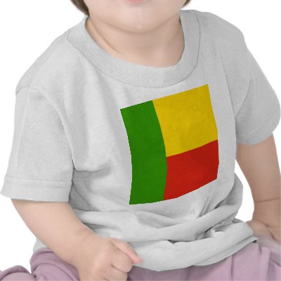 Benin High quality Flag T-shirt by representmycountry