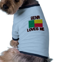 Benin Loves Me pet clothing by flagshirt Benin Loves Me pet clothing