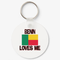 Benin Loves Me keychains