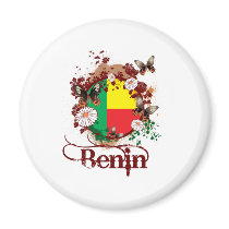 Benin Refrigerator Magnets