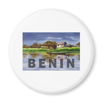 Benin Refrigerator Magnet
