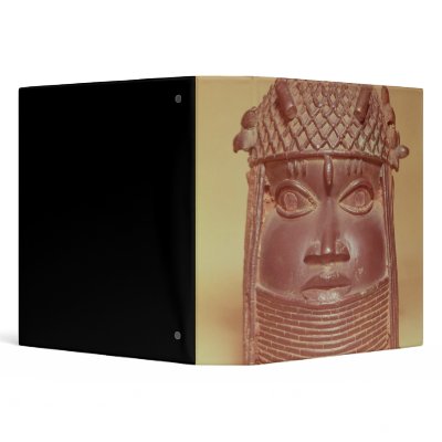 Benin mask vinyl binders by bridgemanart