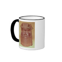 Benin mask coffee mugs