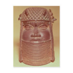 Benin mask postcard