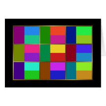Benin Multihue Flags Greeting Card