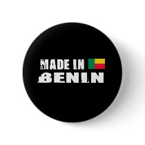 BENIN PINBACK BUTTON
