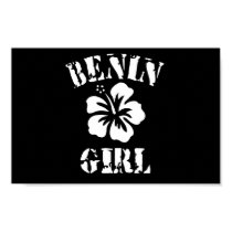 Benin Pink Girl posters