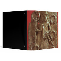 Benin plaque 3 ring binders