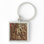 Benin plaque key chains