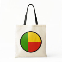 Benin quality Flag Circle Bags
