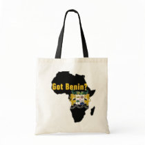 Benin Reublic Flag T-shirt And Etc Tote Bag