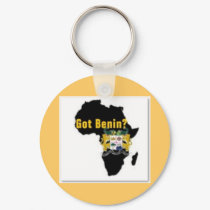 Benin Reublic Flag T-shirt And Etc keychains