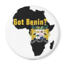 Benin Reublic Flag T-shirt And Etc magnets