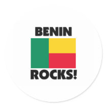 Benin Rocks stickers