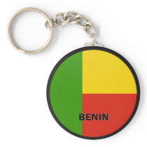 Benin Roundel quality Flag Key Chains