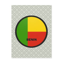 Benin Roundel quality Flag Postcards