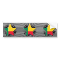 Benin Star Bumper Sticker