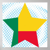 Benin Star Poster