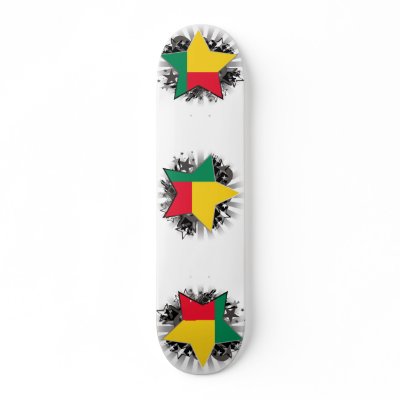 Benin Star Skateboards by FlagCenter