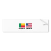 Beninese American Bumper Stickers