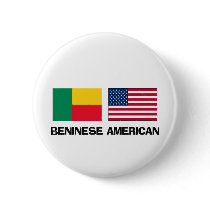 Beninese American Pins