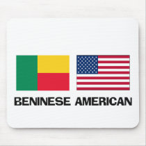 Beninese American Mouse Pad