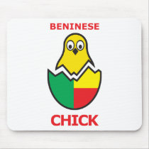 Beninese Chick Mousepad