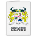 Beninese Emblem cards