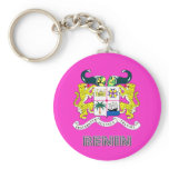 Beninese Emblem Keychain