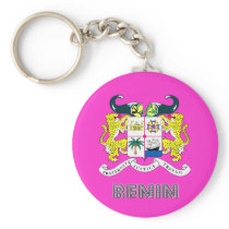 Beninese Emblem Keychain