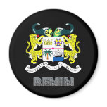 Beninese Emblem Refrigerator Magnets
