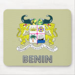 Beninese Emblem Mouse Mat