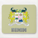 Beninese Emblem mousepads