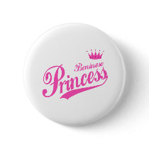 Beninese Princess Pinback Button