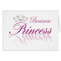 Beninese Princess Card