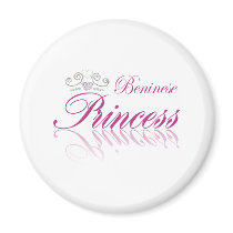Beninese Princess Refrigerator Magnets
