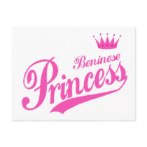 Beninese Princess Postcard
