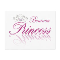 Beninese Princess Post Card