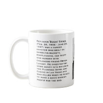 Benjamin 'Bugsy' Siegel mugs by Resart Benjamin 'Bugsy' Siegel mugs