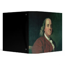 Benjamin Franklin, 1782 Vinyl Binders