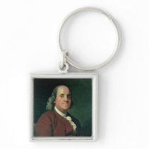 Benjamin Franklin, 1782 Key Chain