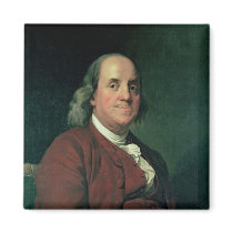 Benjamin Franklin, 1782 Magnet