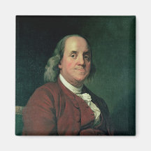 Benjamin Franklin, 1782 Magnet