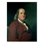 Benjamin Franklin, 1782 Postcard