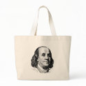 Benjamin Franklin Tote Bag