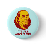 Benjamin Franklin Pinback Button