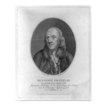 Benjamin Franklin By Claude Louis Desrais posters