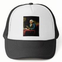 Benjamin Franklin by David Martin done in 1767 Mesh Hats