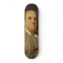 Benjamin Franklin by Joseph Siffred Duplessis Custom Skate Board